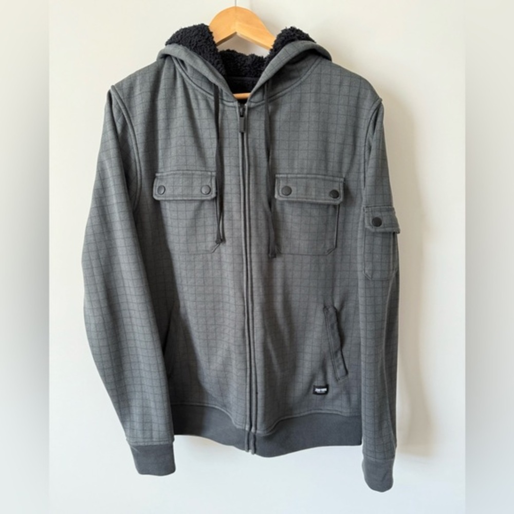 ZOO YORK‎ FULL ZIP HOODIE MENS SIZE MEDIUM
